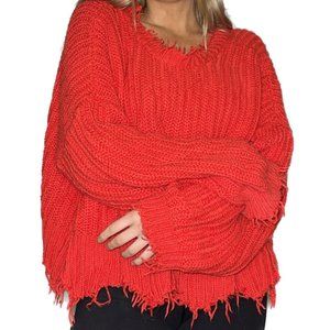 Wildfox Red Sweater